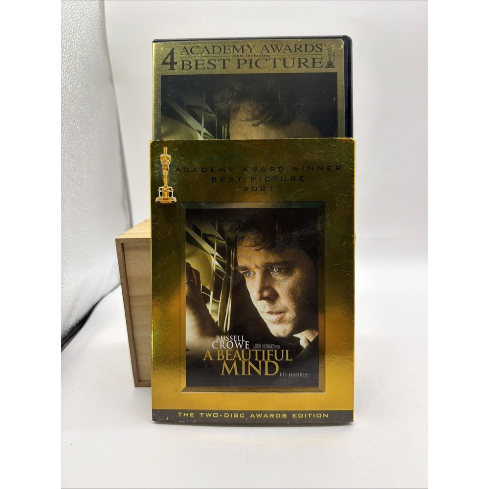 A Beautiful Mind DVD 2001 Two-Disc Awards Edition Ron Howard Crowe